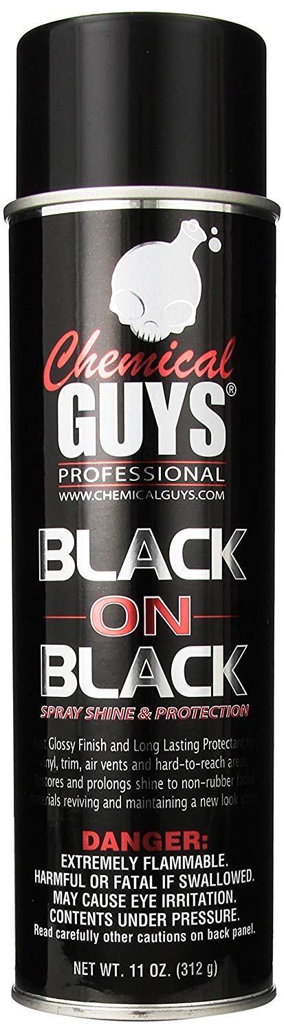 Chemical Guys AIR_Spray_1 Black On Black Instant Shine Interior & Exterior Spray Dressing